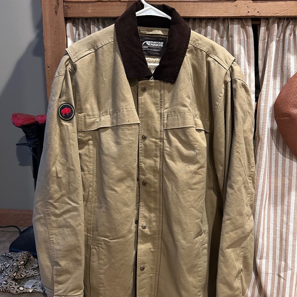 Mountain Khaki Waxed Ranch Jacket